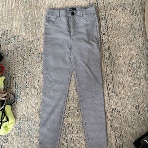 Zara plaid pants. size medium